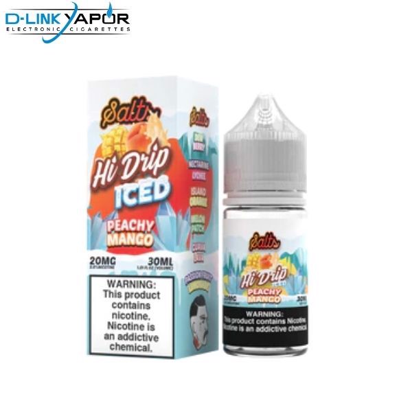 Tinh dầu salt nicotine Hi Drip - Peachy Mango Iced